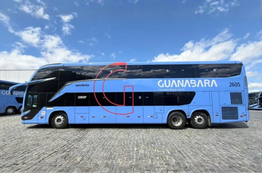 Chassi Mercedes-Benz O 500 RSD do Grupo Guanabara - Transporte