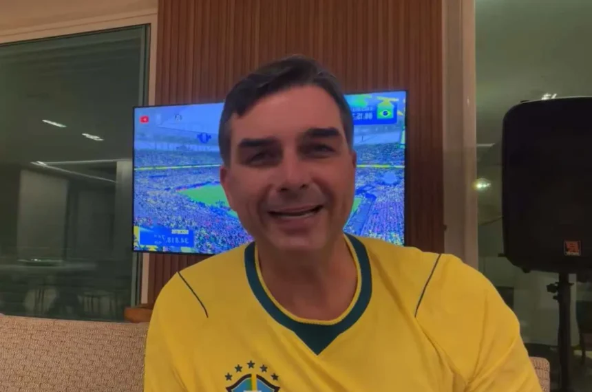 Michelle Bolsonaro - Flávio Bolsonaro