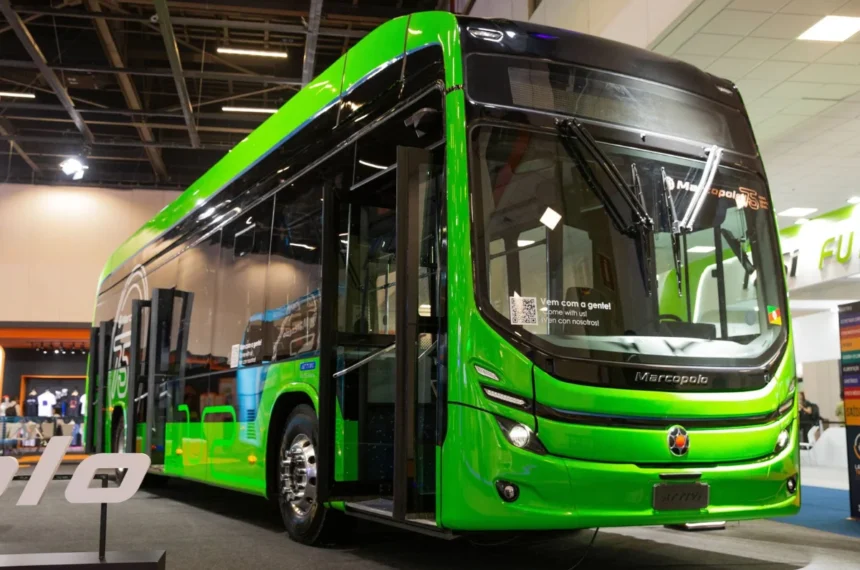 Antecipação das novidades da Lat.Bus 2026 - Elétrico da Marcopolo