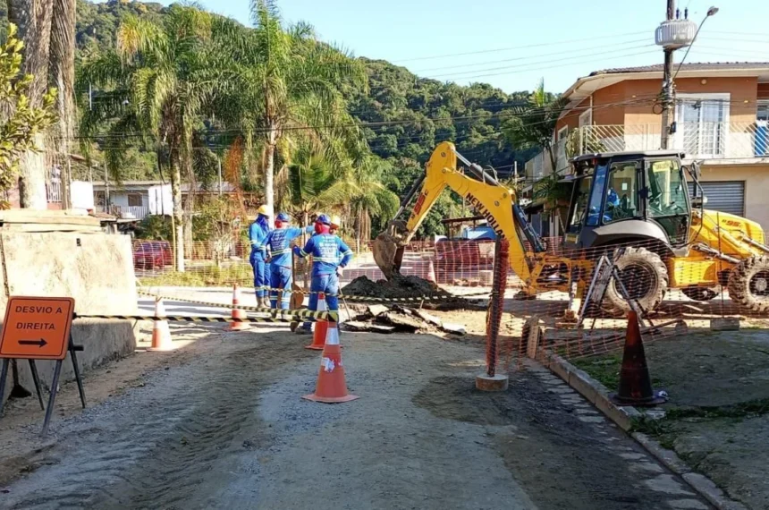 No Litoral Norte, os municípios de Ubatuba e São Sebastião receberam ampliação dos serviços de tratamento de água e esgoto - (Divulgação/Governo de SP)