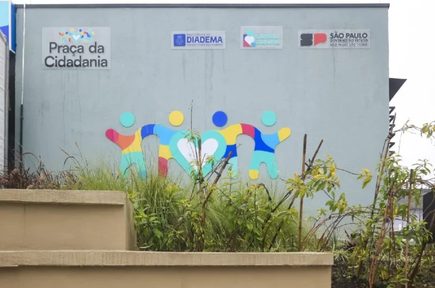 Nova Praça da Cidadania em Diadema - (João Valério/Governo do Estado de SP)