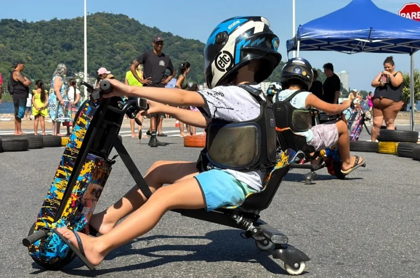 Orla do Gonzaguinha recebe o evento Rua da FelizCidade em São Vicente