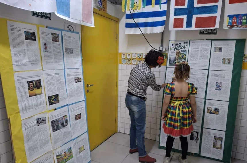 escola- Copa do Mundo - São Vicente