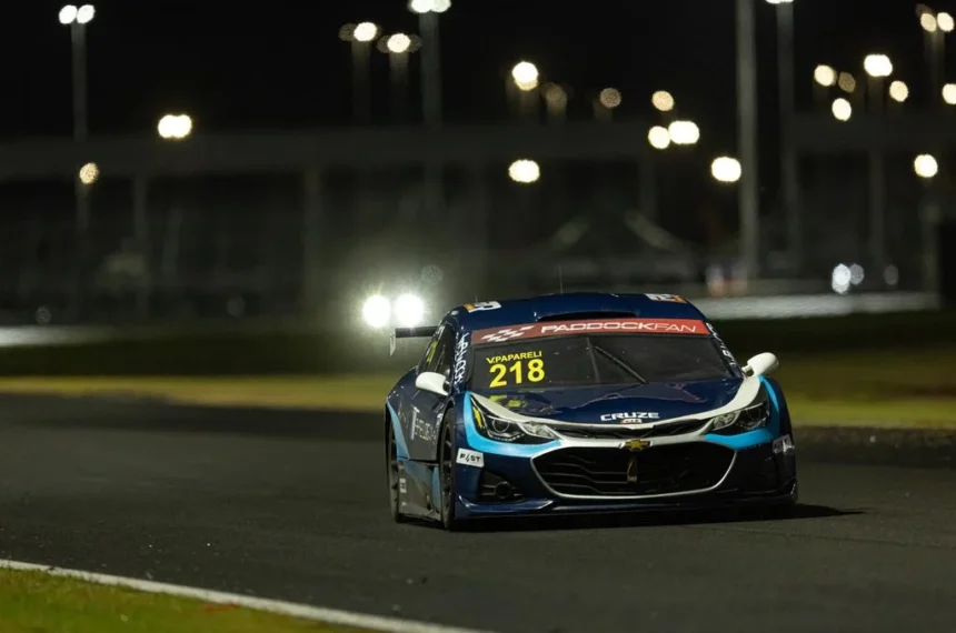 Vinicius Papareli fechou o pódio, em terceiro - (Magnus Torquato/ Grupo Veloci)