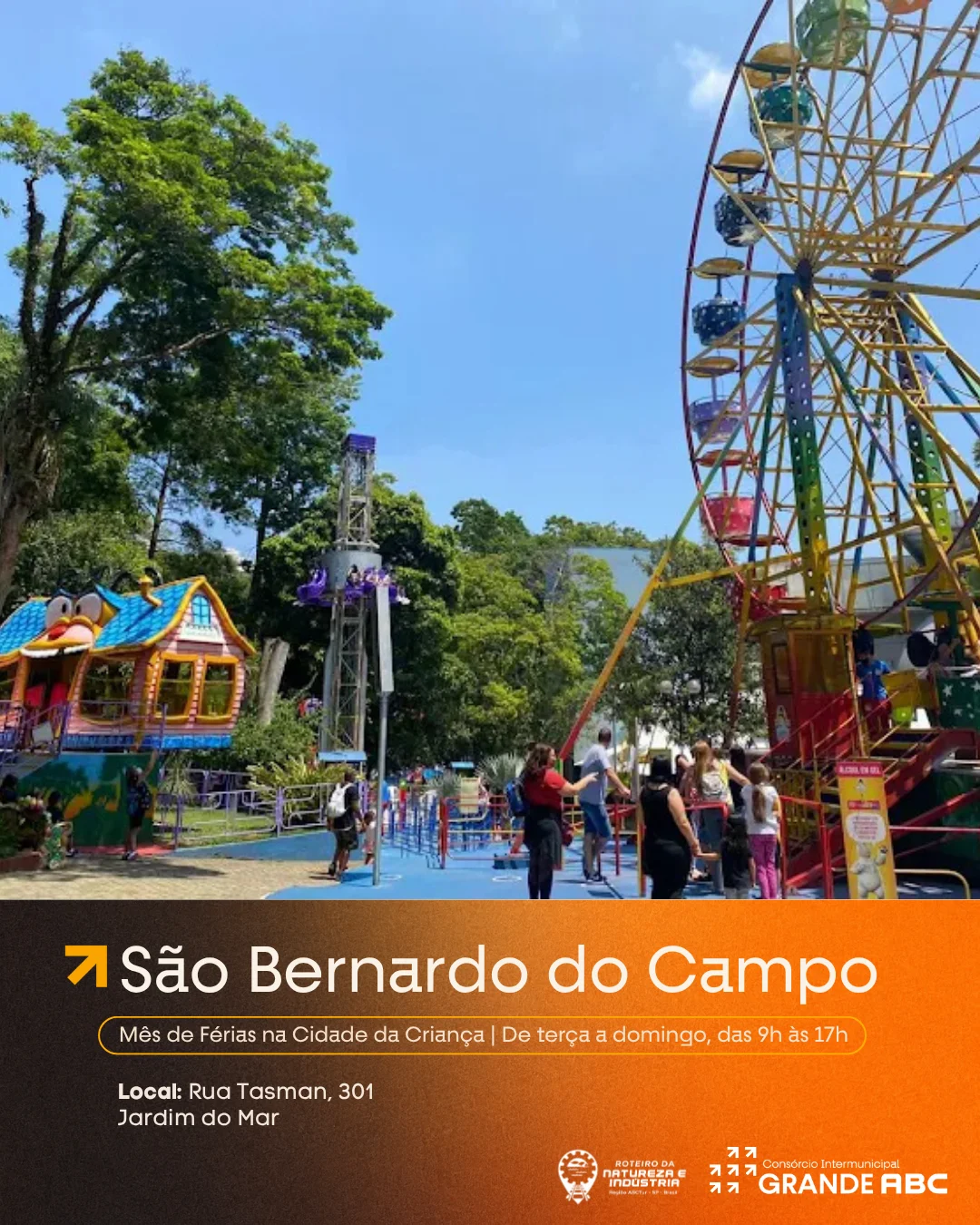 Para a criançada, São Bernardo prepara programação especial na Cidade da Criança - confira os dias e horários - (Divulgação)