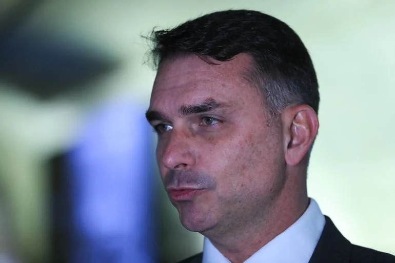 Flávio Bolsonaro, candidato à presidência da República pelo PL