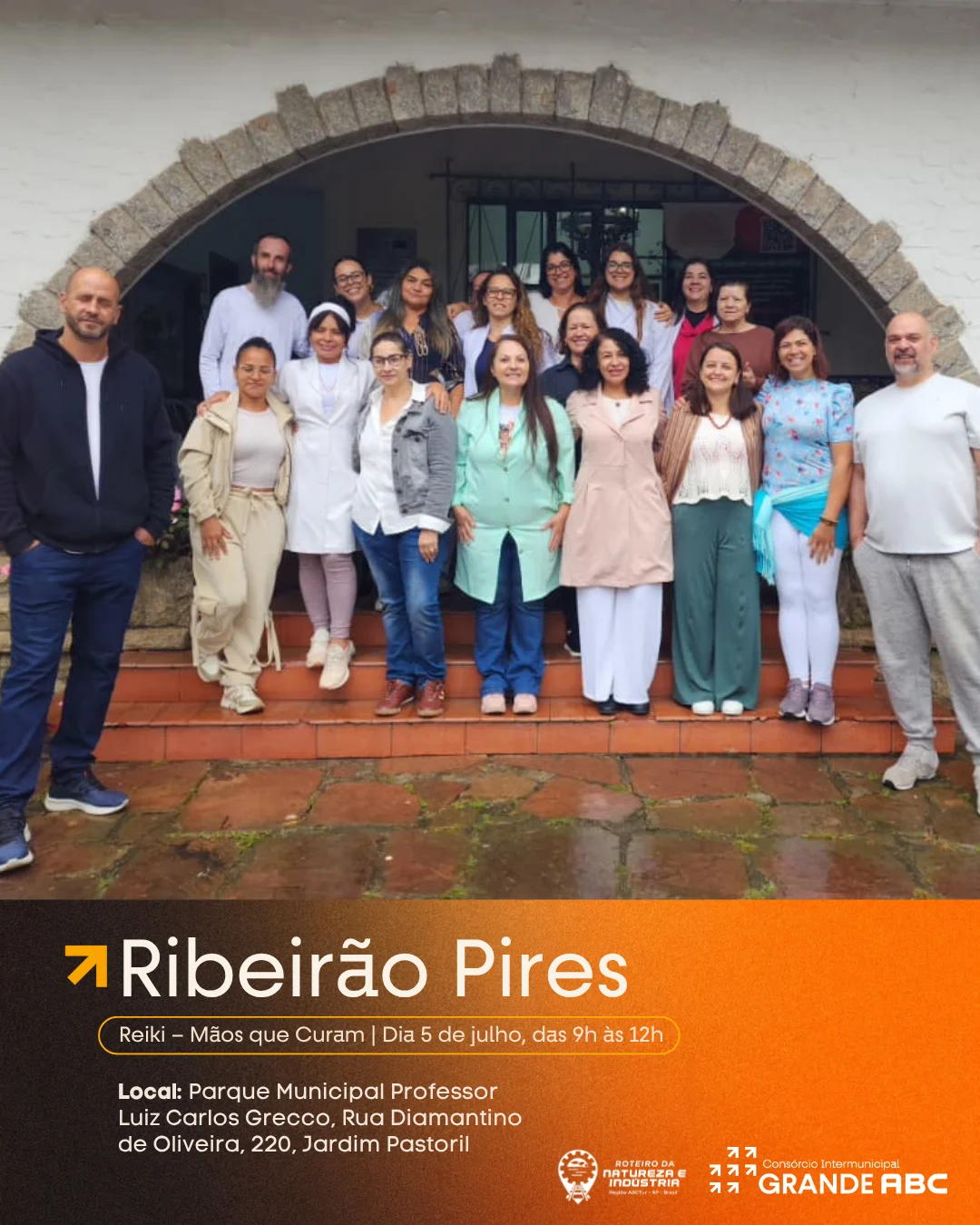Se sua vibe é um local mais silencioso e que visa qualidade de vida, Ribeirão Pires recebe a ação "Reiki - Mãos Que Curam" - (Divulgação)