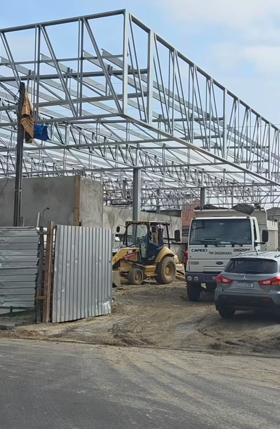 Obras na Rodoviária de São Vicente - (Gabriel de Jesus/ABCdoABC)