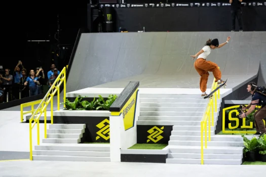 SLS Rio Takeover reúne estrelas do skate no Maracanãzinho
