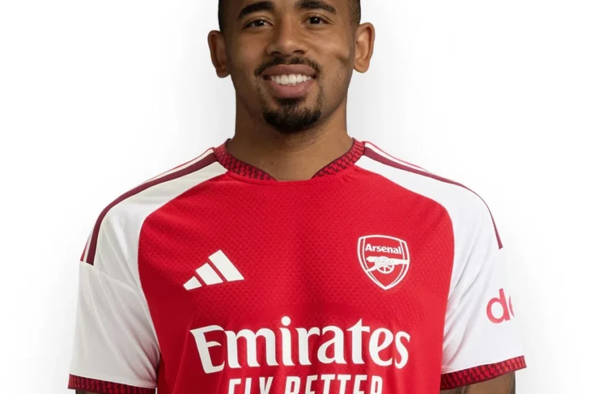 Gabriel Jesus em ação pelo Barcelona