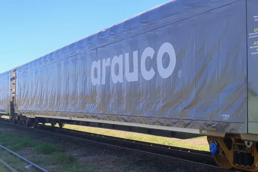 Arauco recebe vagões e tritrens em projeto Sucuriú
