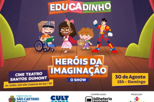 Teatro Santos Dumont recebe estreia do Educadinho