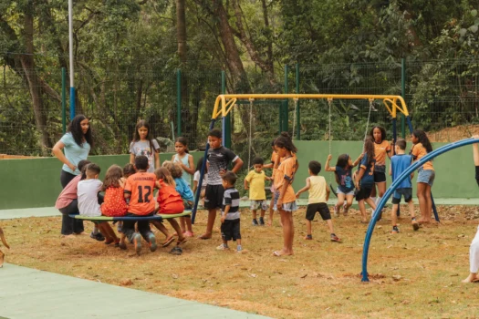 Marcelo Lima entrega praça-parque e obra no Jussara em SBC