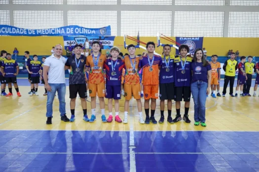 São Bernardo conquista ouro no handebol infantil
