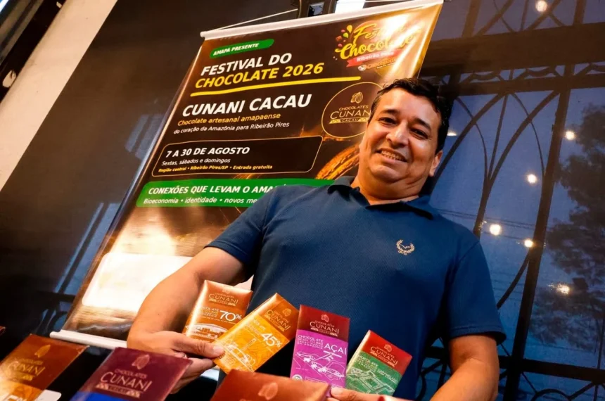 Sabores do Macapá, Cunani Chocolates está expondo no CHL (Centro Histórico e Literário) - (Leandro Teixeira/PMETRP)