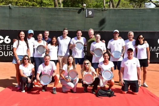C6 Masters Tour reúne ícones do tênis brasileiro