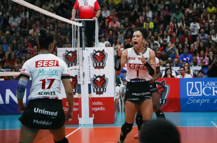 Paulista Feminino de Vôlei chega à reta final da fase classificatória