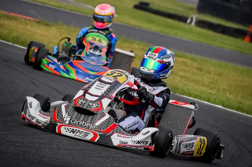 Vicente Capela vence Super Classificatória no Espanhol de Kart