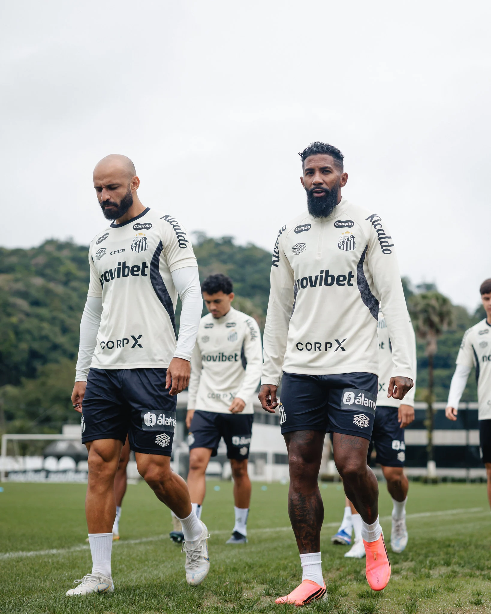 Santos: Rodinei faz 1° treino e pode estrear na Sul-Americana