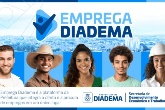 Diadema reúne 120 vagas de emprego nesta semana no ABC