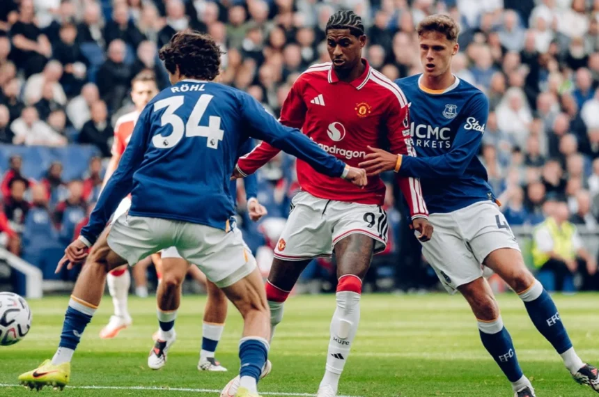 Everton x Manchester United - Rashford