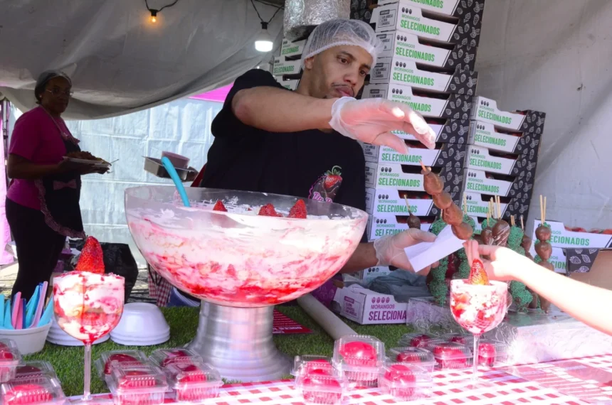 Festival do Morango, Churros e Chocolate acontece em Santo André. Agenda Cultural 