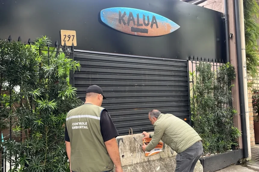 Três bares são interditados por poluição sonora em Santo André