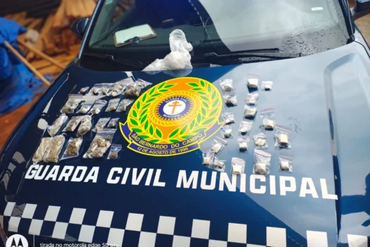 GCM de São Bernardo prende traficante no Taboão