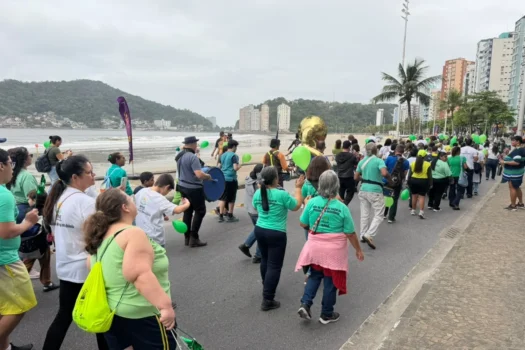 São Vicente realiza Caminhada do Setembro Verde