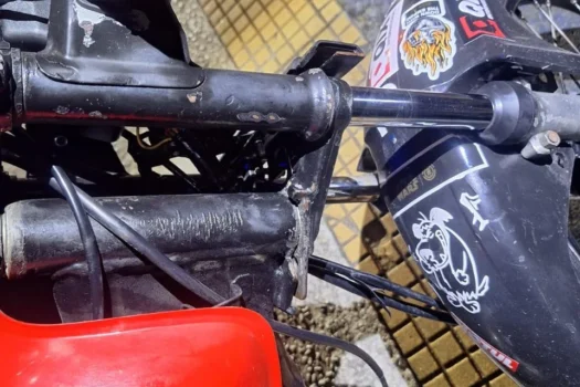 GCM de São Bernardo apreende moto com chassi raspado