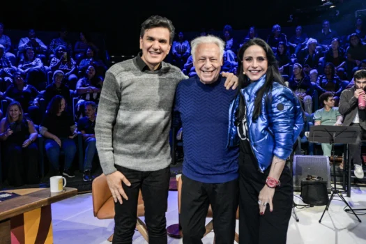 Gabriel Chalita recebe Antonio Fagundes e Miklos na Cultura