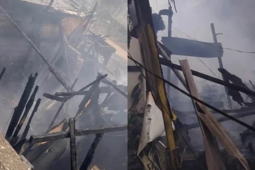 Incêndio destrói 30 barracos na zona norte de SP