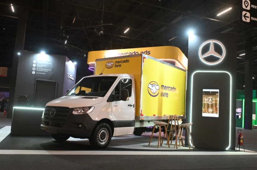 Mercedes-Benz Sprinter e Mercado Livre - Logística