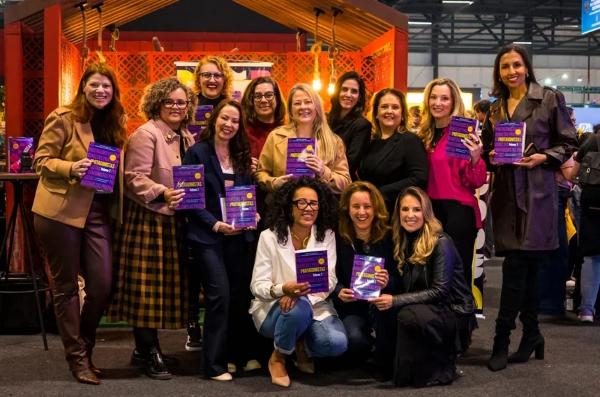 Livro Protagonistas na 28ª Bienal Internacional do Livro em São Paulo - (Divulgação)