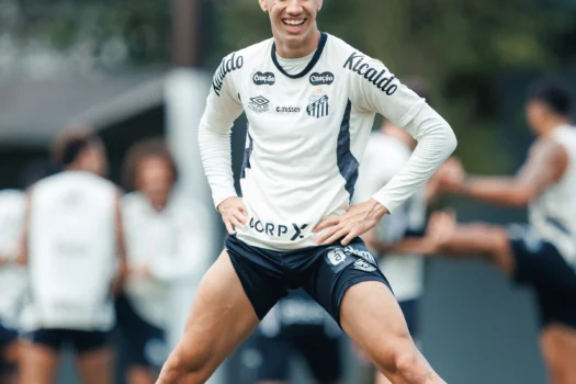 Santos fecha preparação para enfrentar o Atlético-MG; saiba o provável time