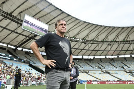 Cuca valoriza vitória de virada e enche a bola de Neymar: &#8216;Melhor jogo desde que cheguei&#8217;