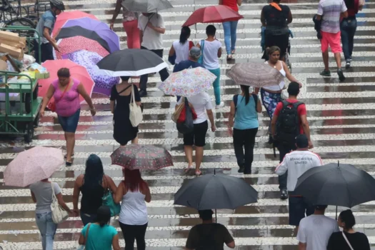 Defesa Civil dispara 15 alertas de chuva em SP