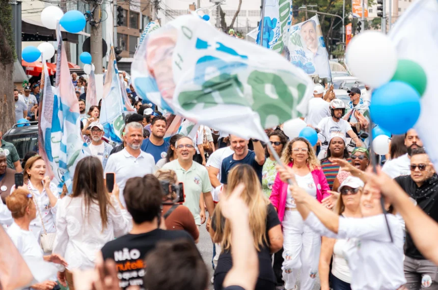 Julinho Fuzari faz mobilização final de campanha em São Bernardo