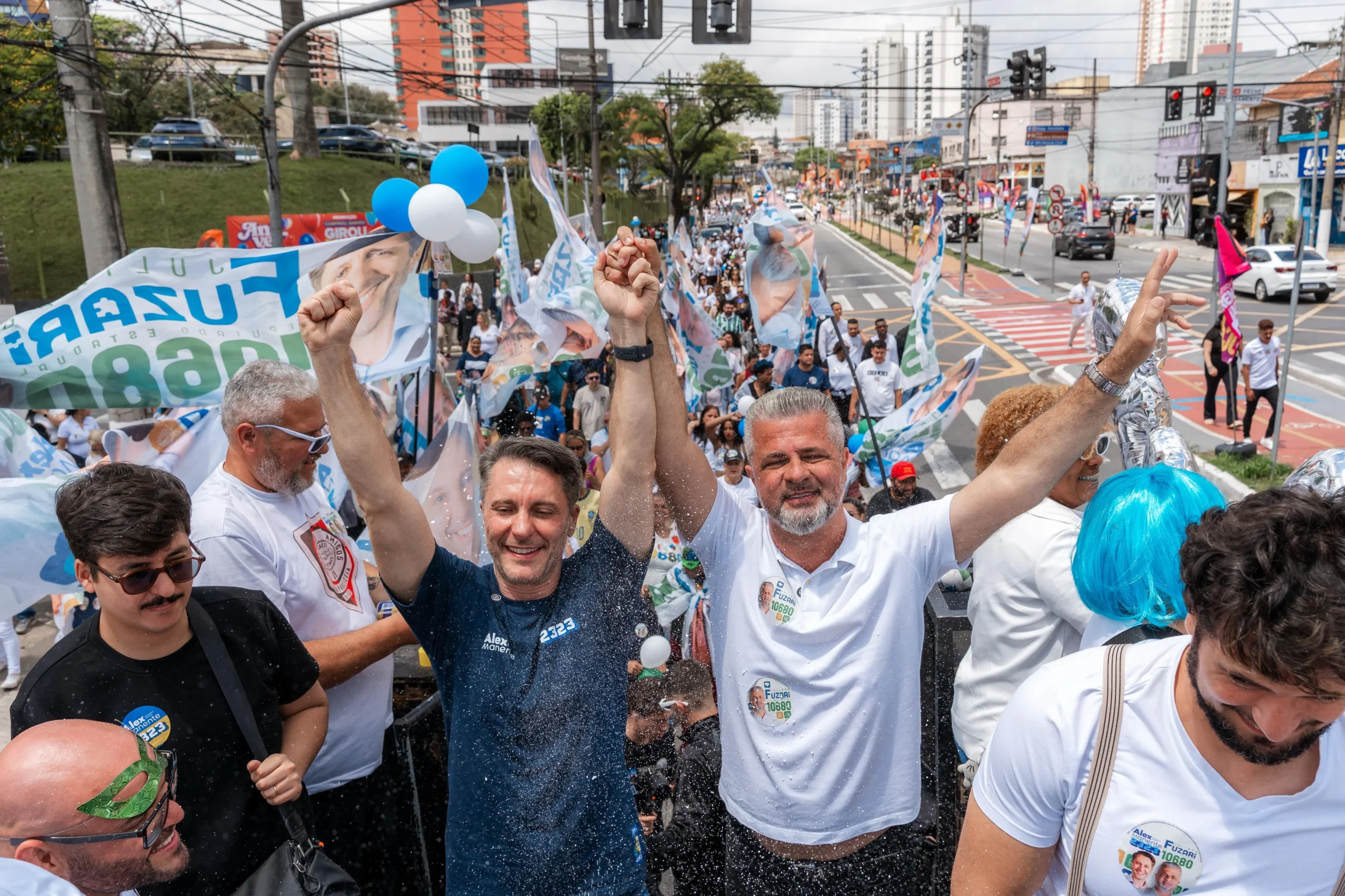 Julinho Fuzari faz mobilização final de campanha em São Bernardo