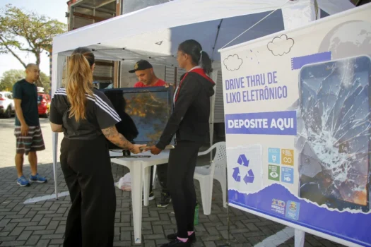 Ribeirão Pires realiza drive-thru de lixo eletrônico na próxima semana