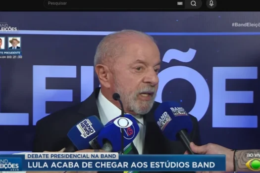 Lula defende debate civilizado e foco em propostas na Band