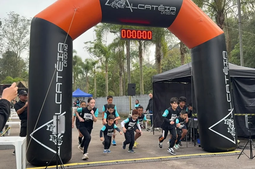 Mini Trail Run Órbita coroa campeões em Ribeirão Pires