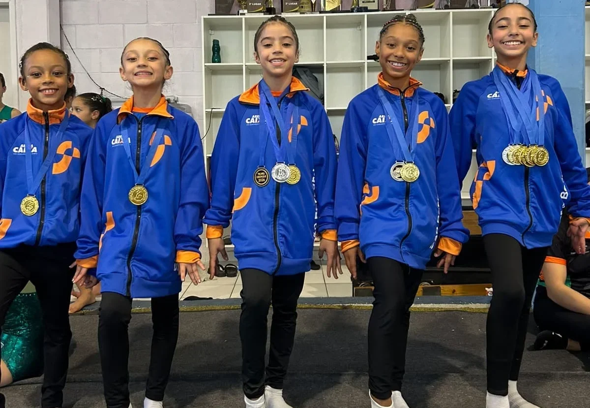Ginástica Artística de São Bernardo conquista ouro em Osasco