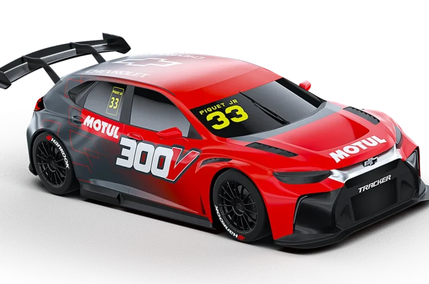 Stock Pro Series - Carro da equipe Fittipaldi que será guiado por Nelsinho Piquet - (Divulgação)