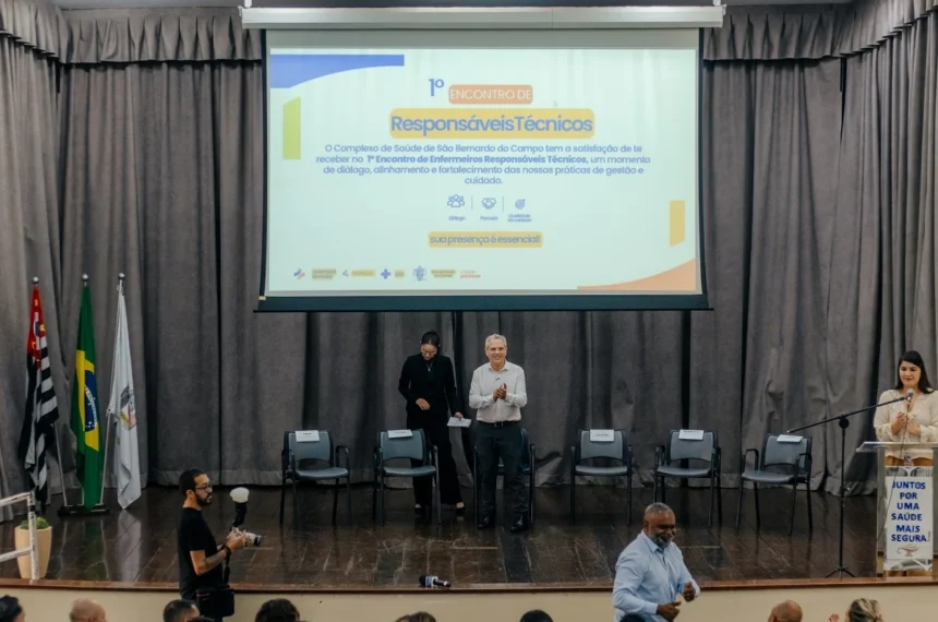 Técnicos de enfermagem de São Bernardo - (Bia Nazário/PMSBC)