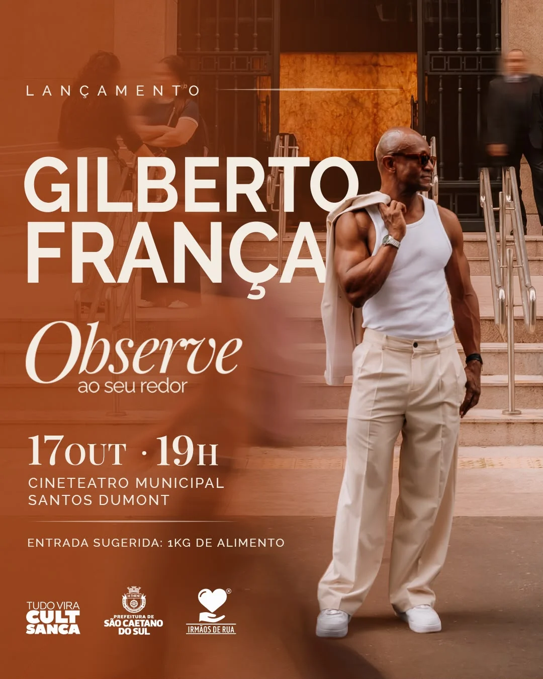 Gilberto França lança o álbum Observe ao Seu Redor - (Divulgação)