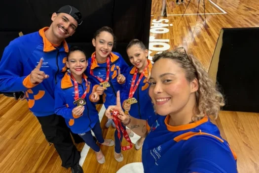 Ginástica Rítmica de São Bernardo é campeã estadual