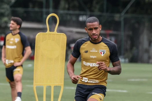 São Paulo fecha preparação para encarar o Santos; saiba o provável time
