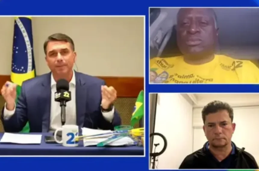 Live Flávio Bolsonaro