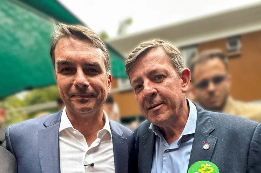 Orlando Morando declara apoio à Flávio Bolsonaro - (Divulgação)